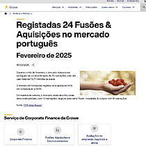 Registadas 24 Fuses & Aquisies no mercado portugus